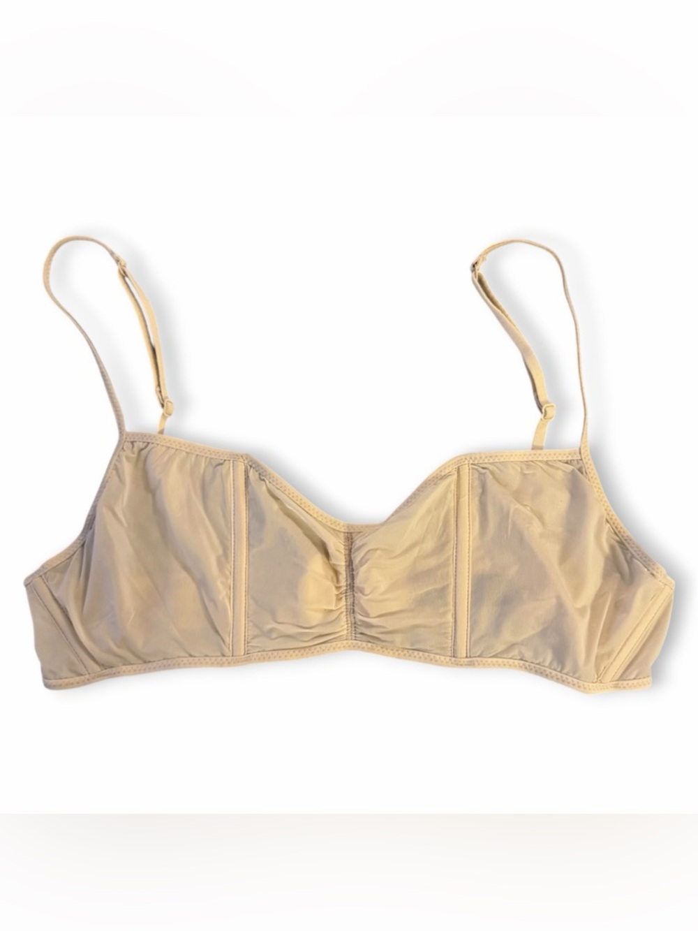 Maison Close Sheer Nude Bralette with Boning Sz S/M US 4/6